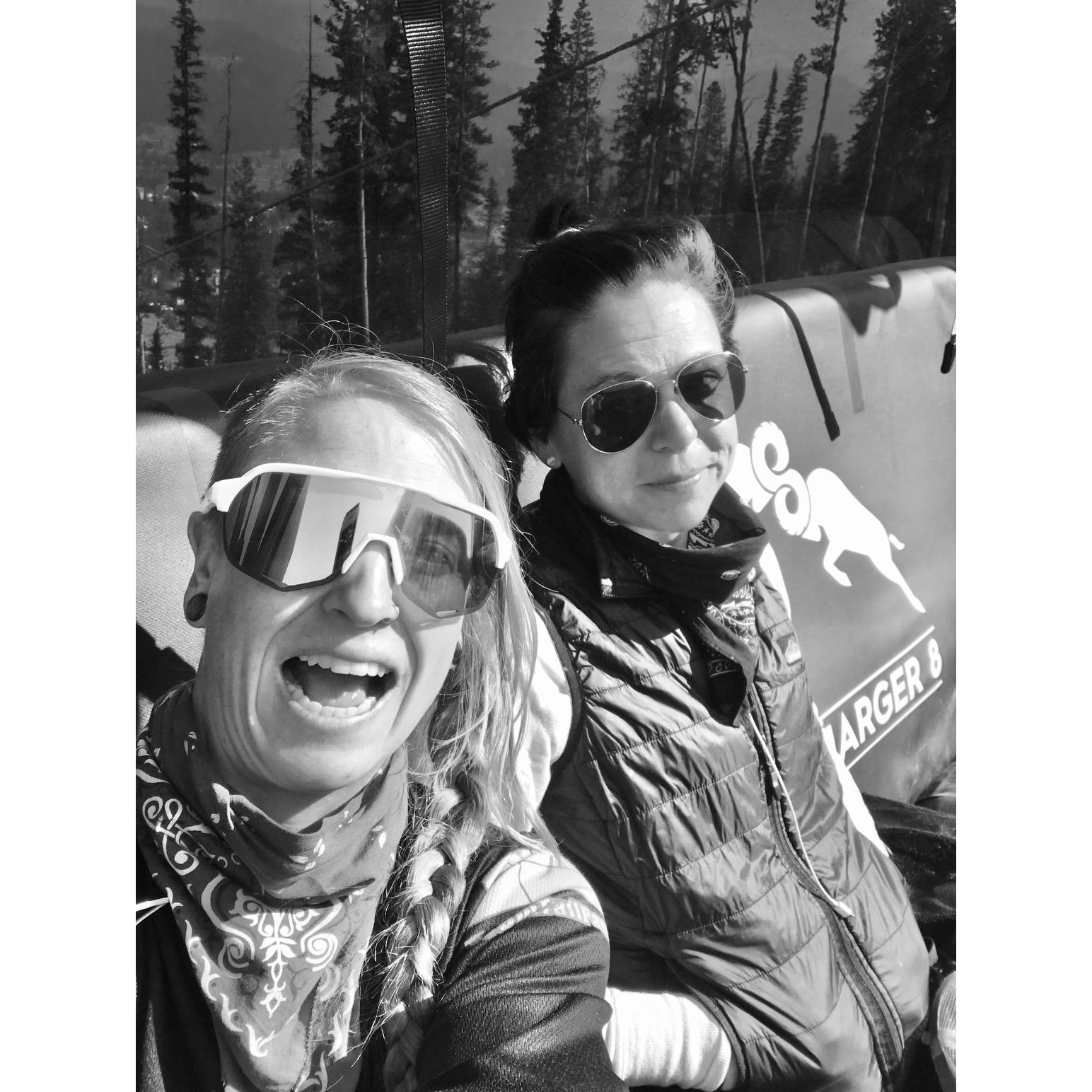 Big Sky Montana - The one and only lift ride