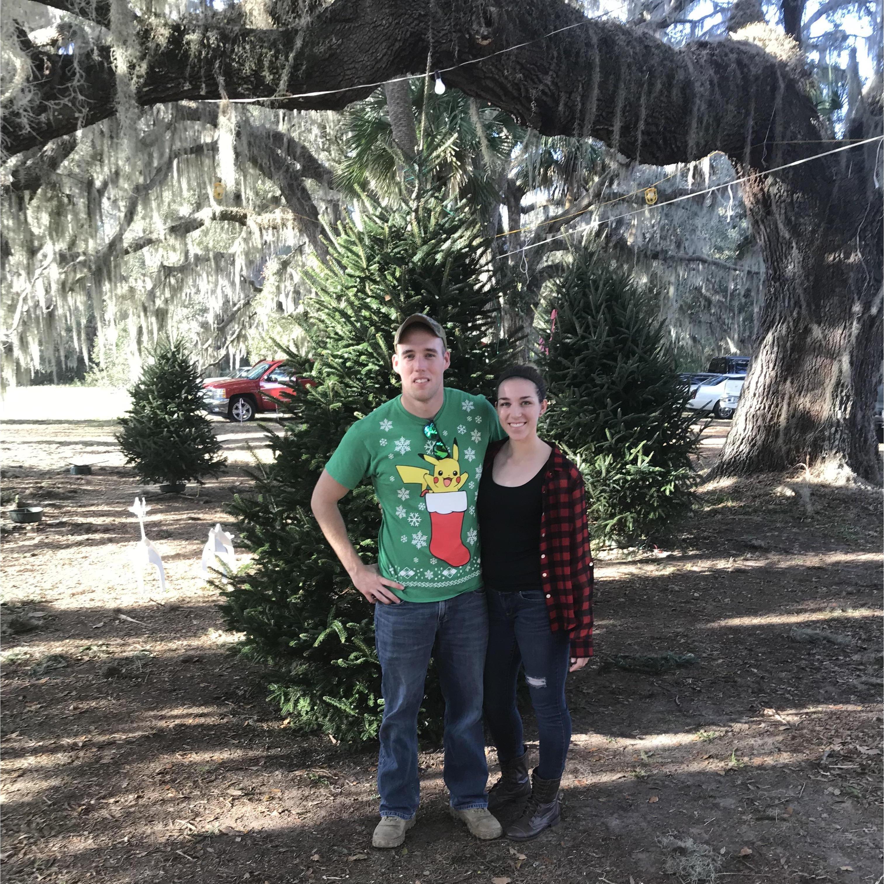 Got my first Christmas tree when it was 80+ degrees out. Georgia is weird.