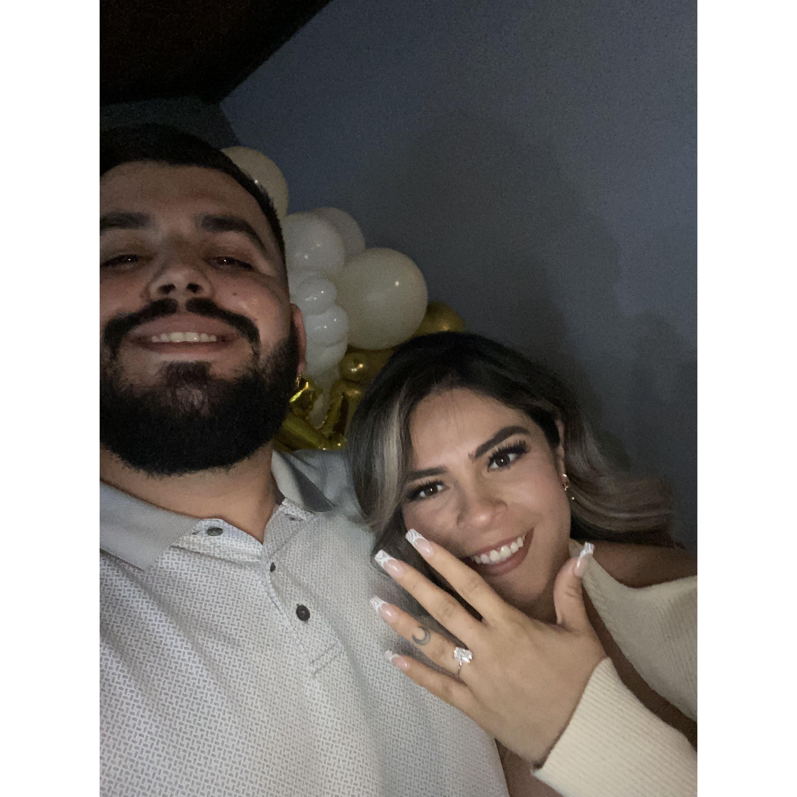 Feeling on top of the world with you