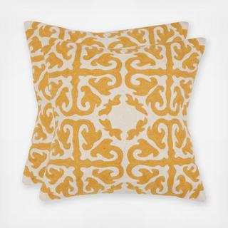 Moroccan Throw Pillow, Set of 2