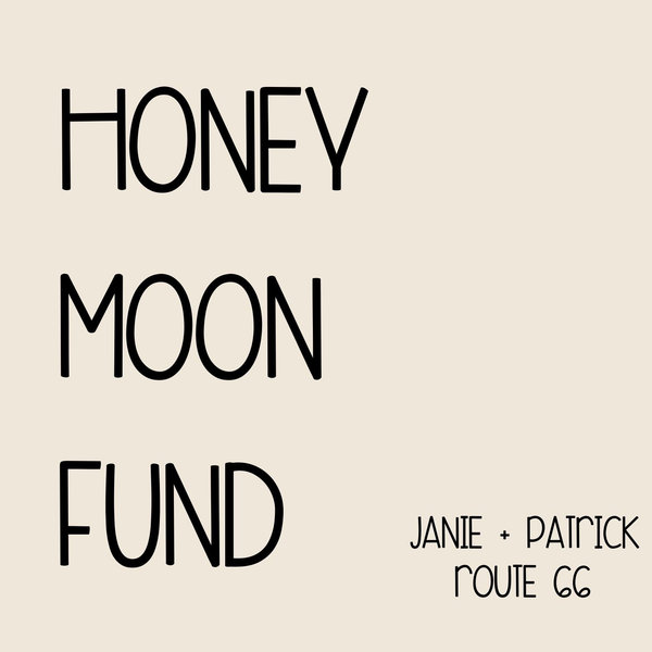 Our Honeymoon Fund