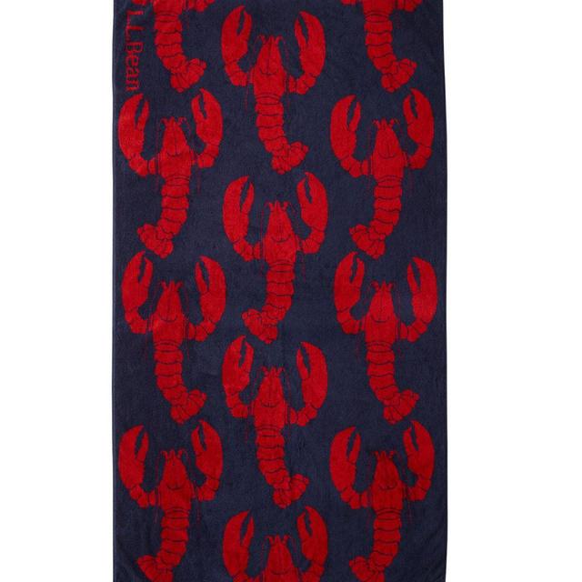 Seaside Beach Towel, Lobsters