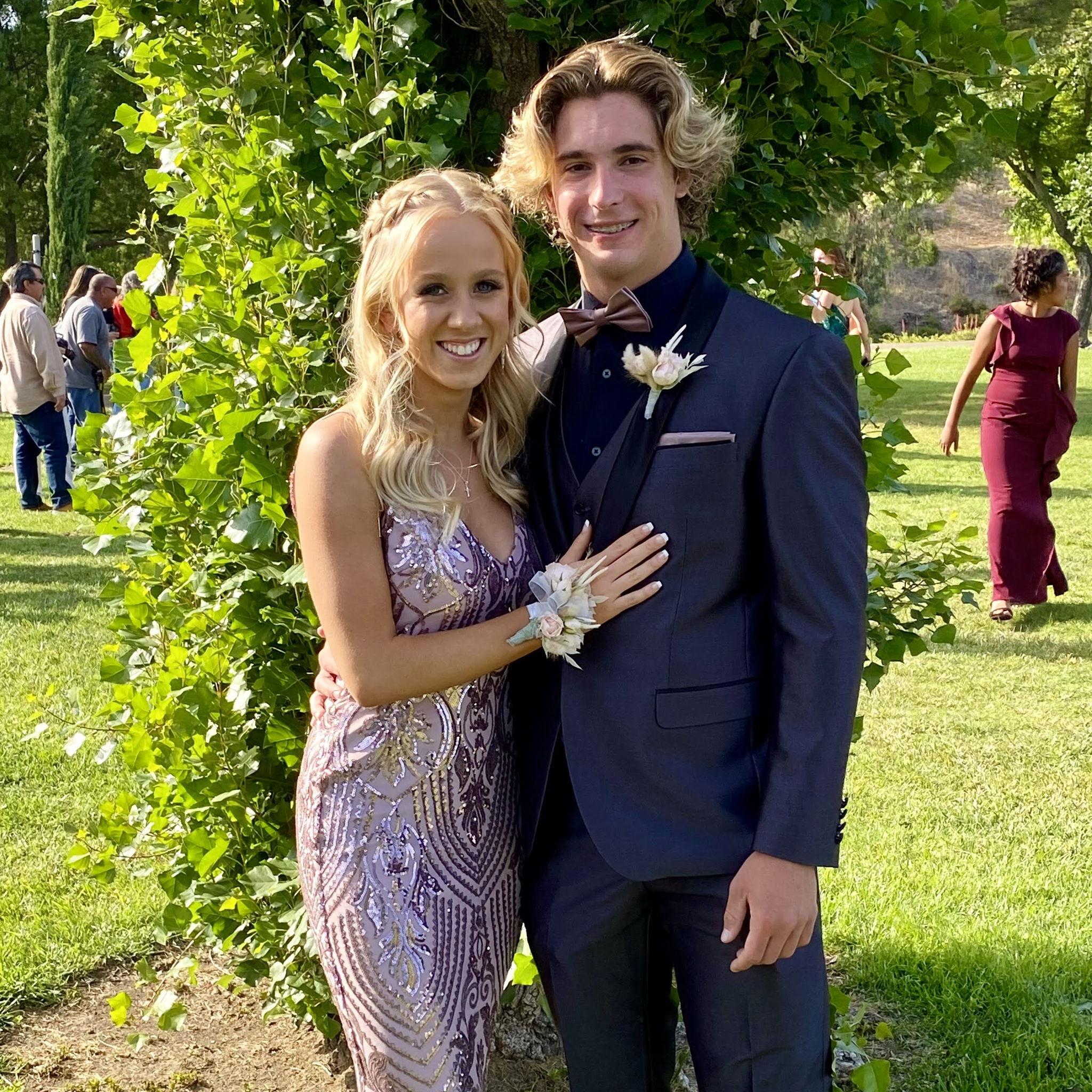 Senior Prom!! And we were finally each other's dates!