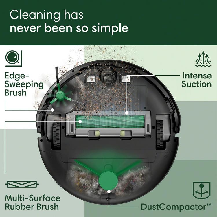 iRobot, Roomba 205 Vac DustCompactor Robot Vacuum | Zola
