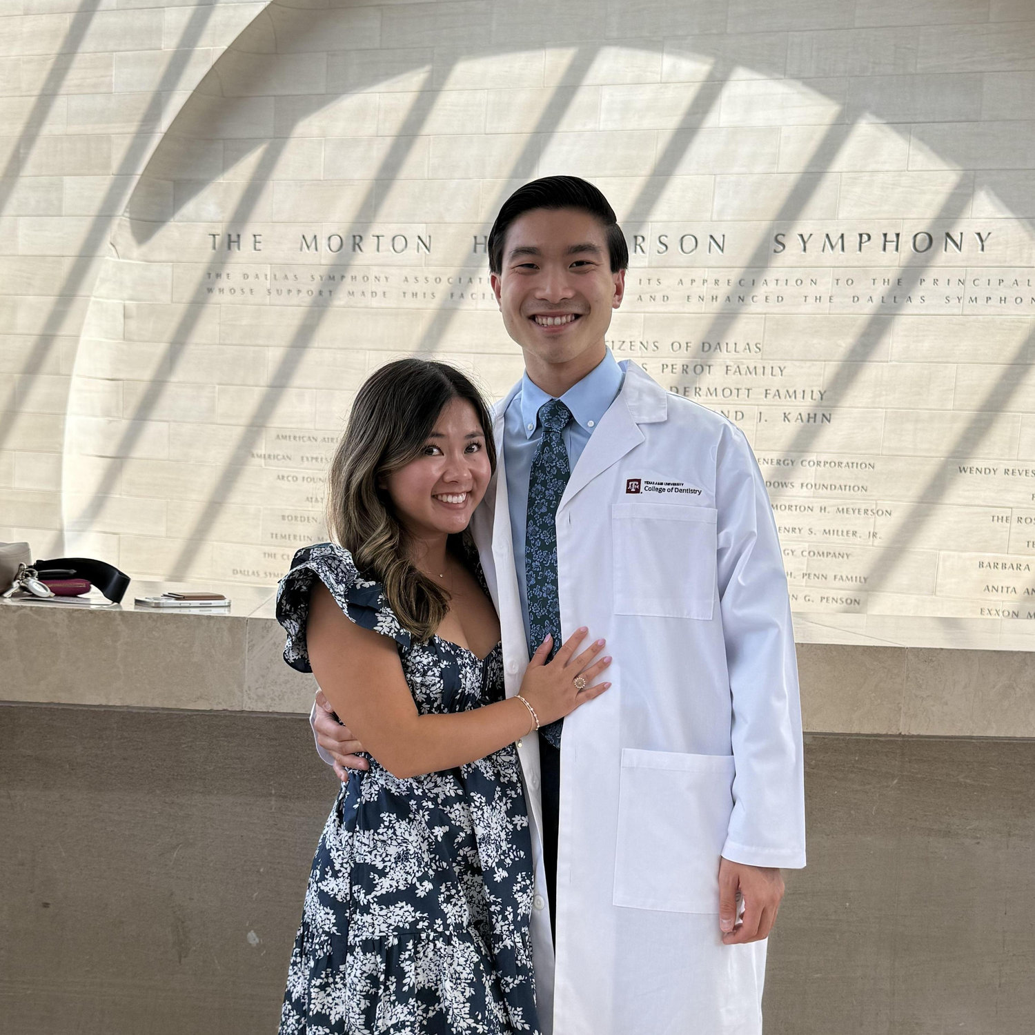 Nathan started dental school!