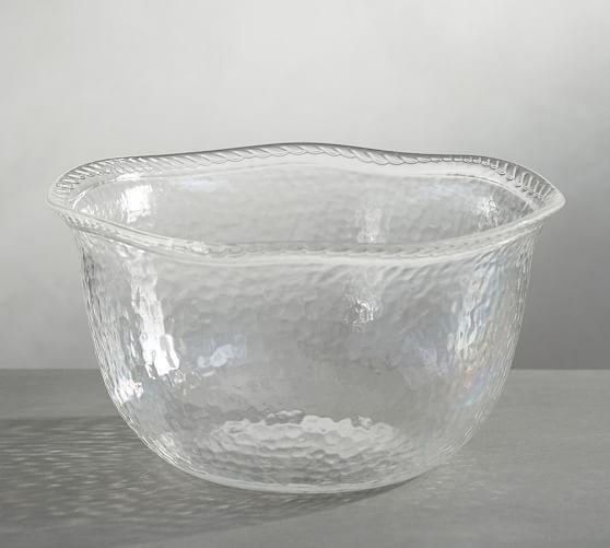 Rope Melamine Serve Bowl-Clear