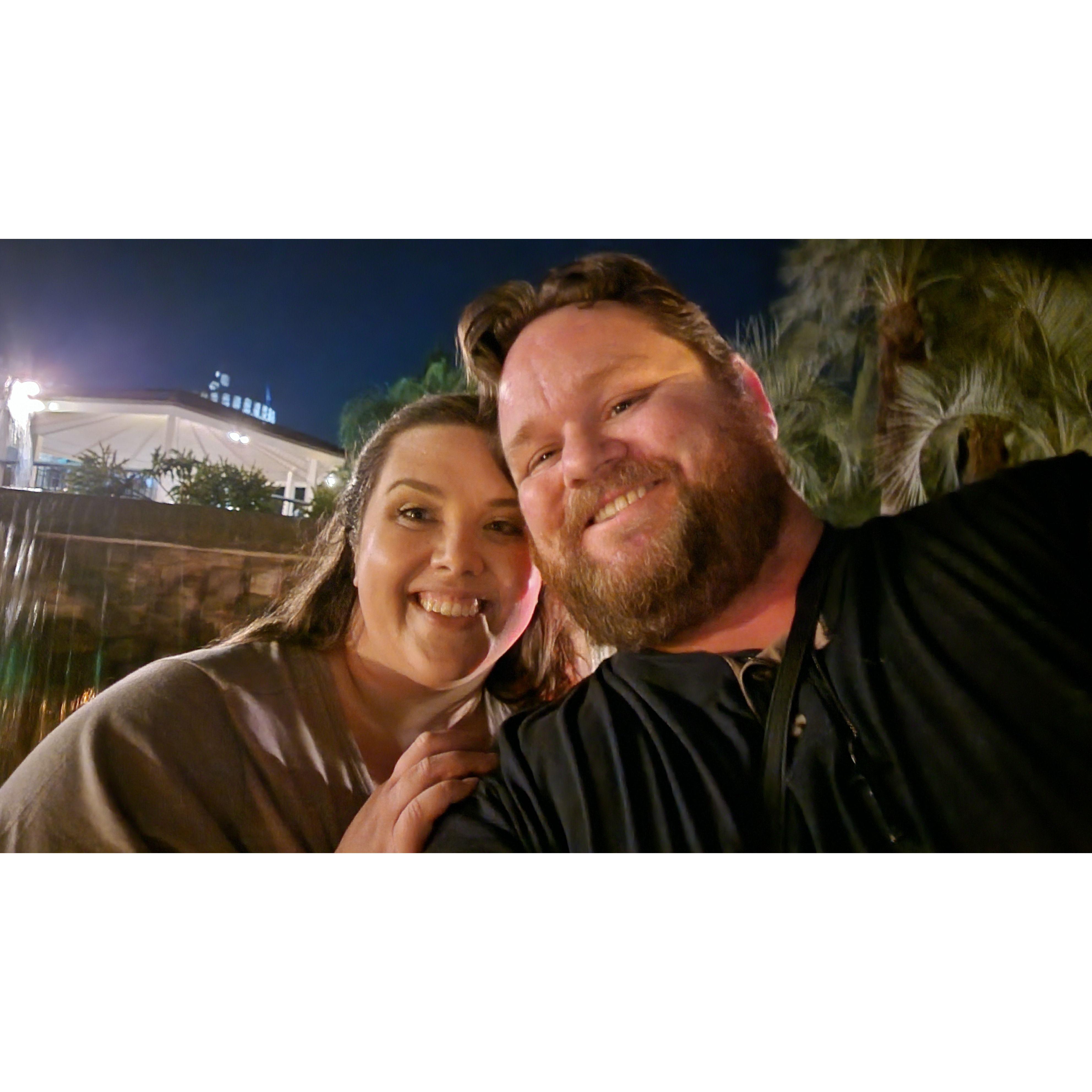 Where we played some mini golf