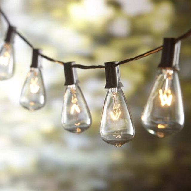 allen + roth 13-ft 10-Light White Plug-in Bulbs String Lights