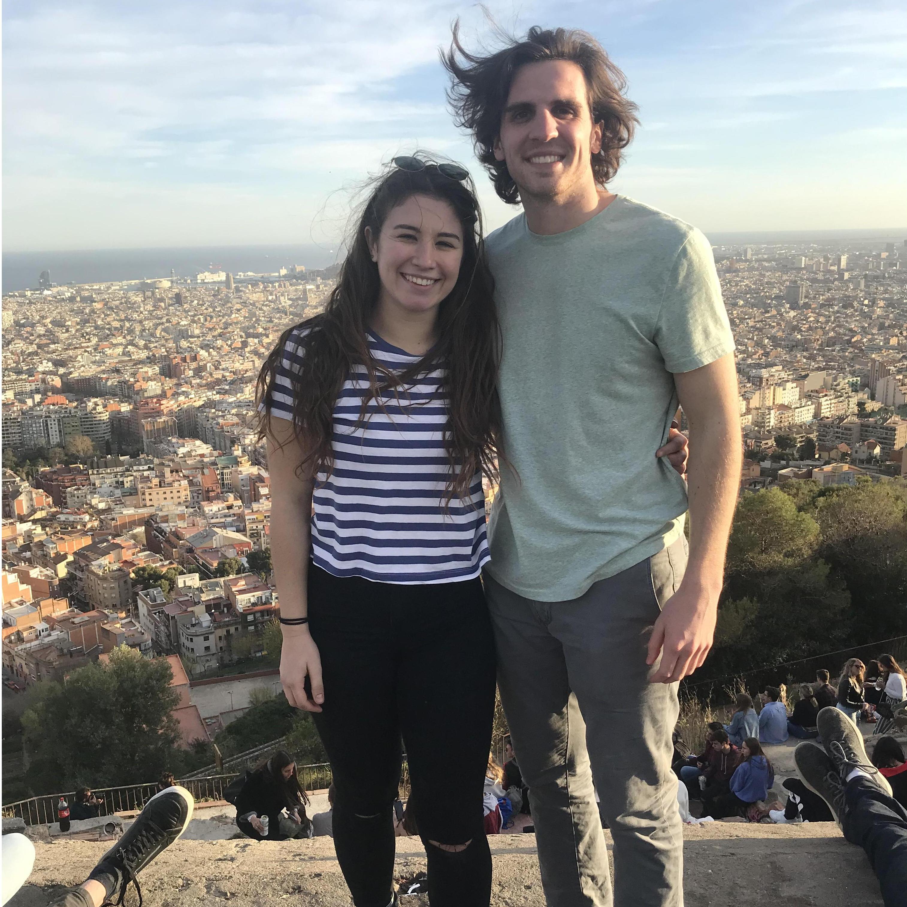 Met up in Barcelona, Spain  - Spring Break 2019