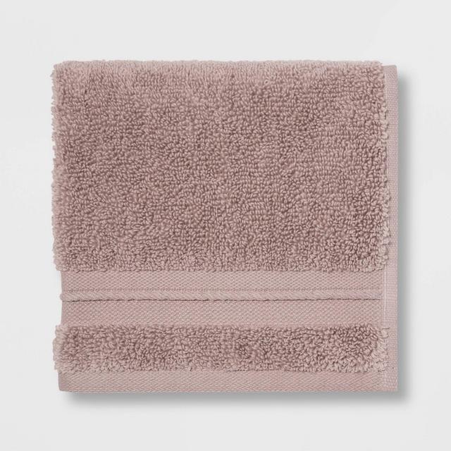 Spa Washcloth Light Mauve - Threshold Signature™