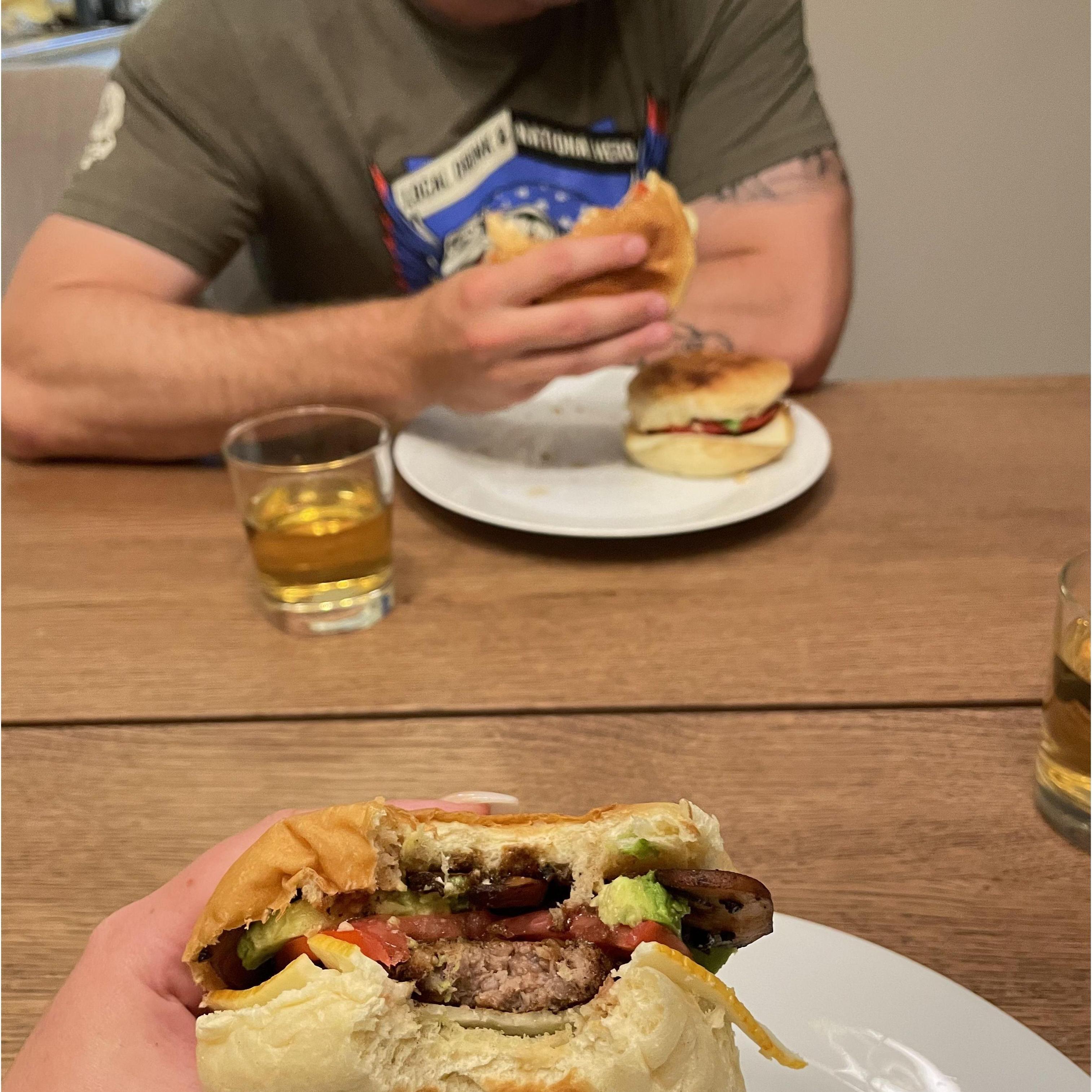 First meal cooked together after a fun trip to the farmers market! ~Charlotte, NC - July 2023