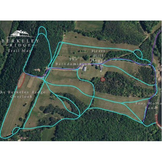 Berkeley Ridge Property & Trail Map