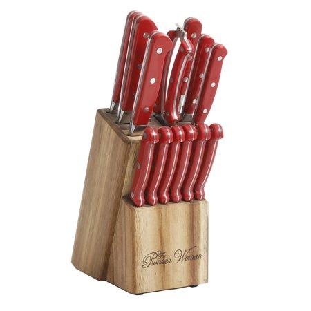 The Pioneer Woman Cowboy Rustic Cutlery Set, 14-Piece