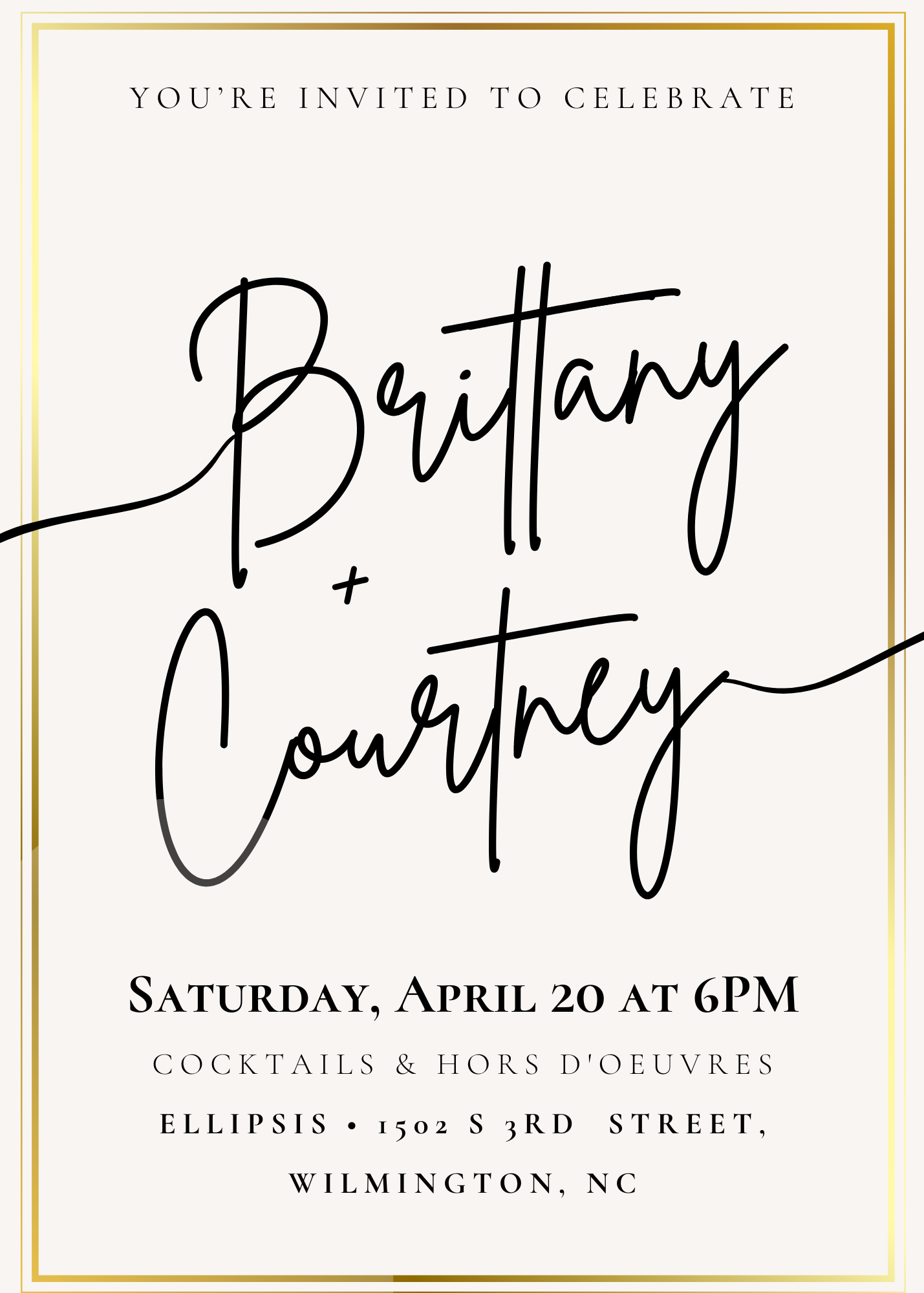 The Wedding Website of Brittany Robinson and Courtney White
