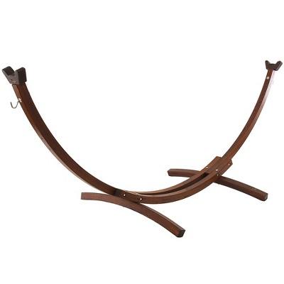 Vivere 10ft Solid Pine Arc Stand FSC Certified - Pine Color