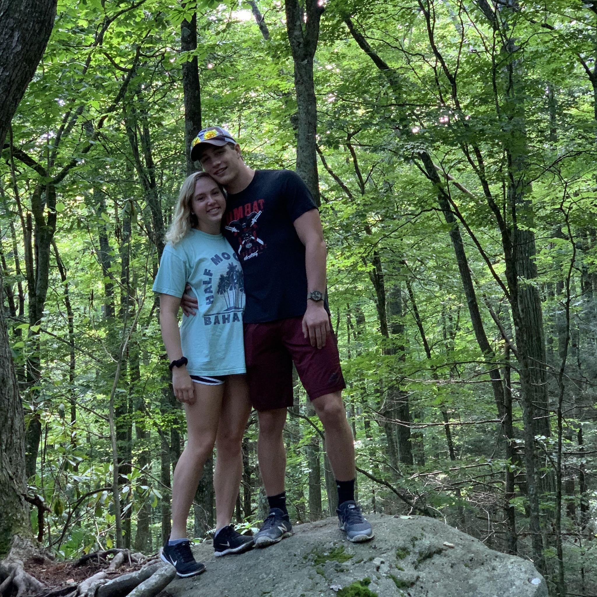 Hiking in Boone,  August 2020