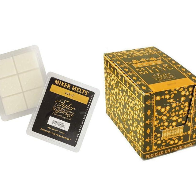 Case of 14 Tyler Scented Wax Mixer Melts or Wax Tarts - Diva
