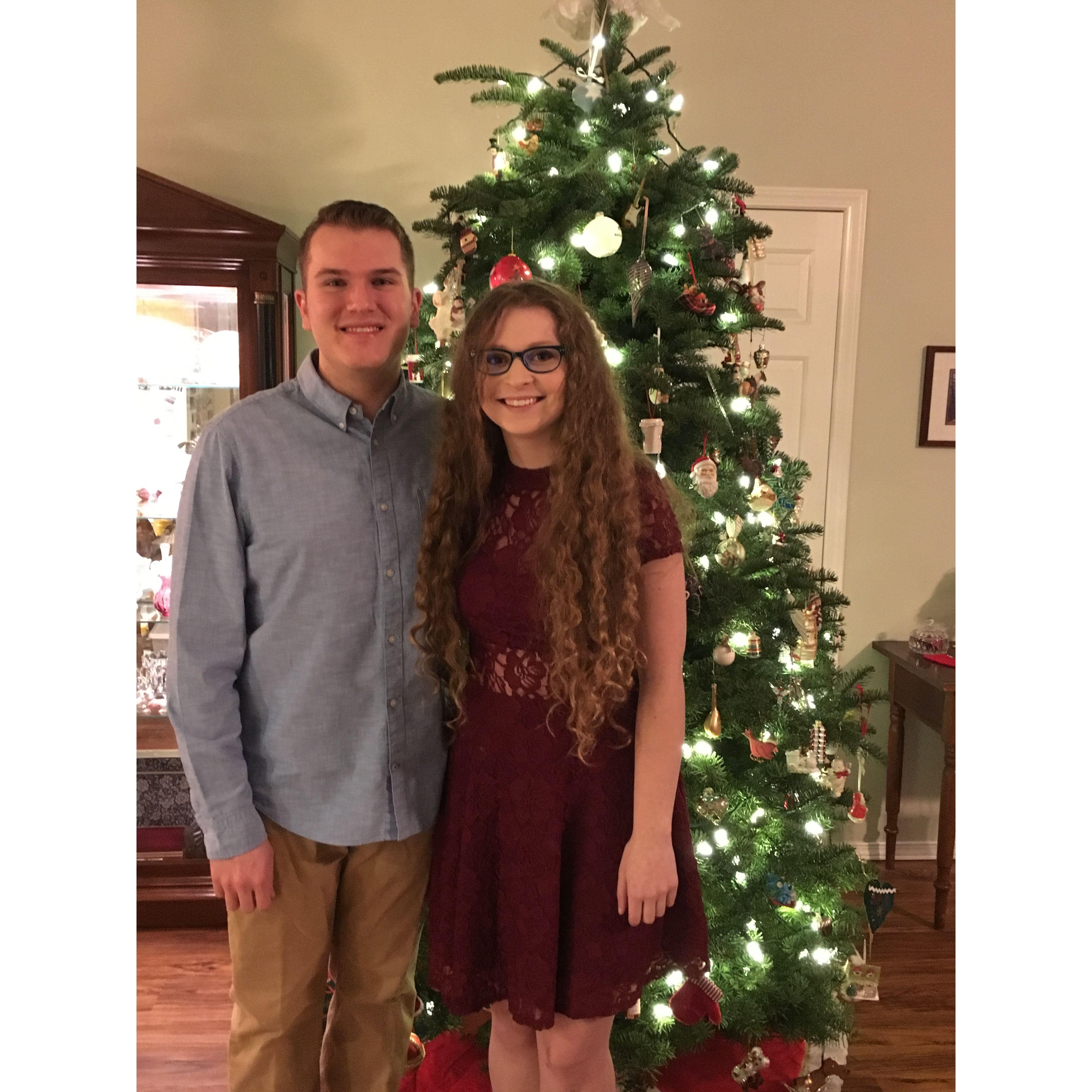 December 10th, 2017: Alex's work Christmas party