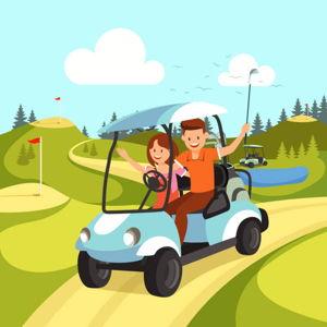 Honeymoon Golfing
