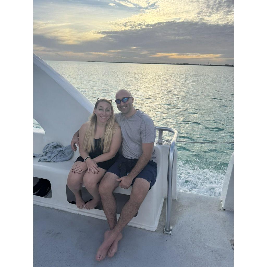 Our first trip together to Turks and Caicos