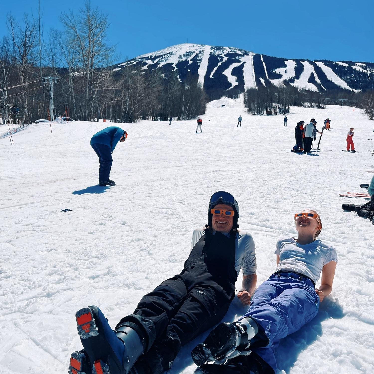 Solar eclipse at Sugarloaf 4/8/24