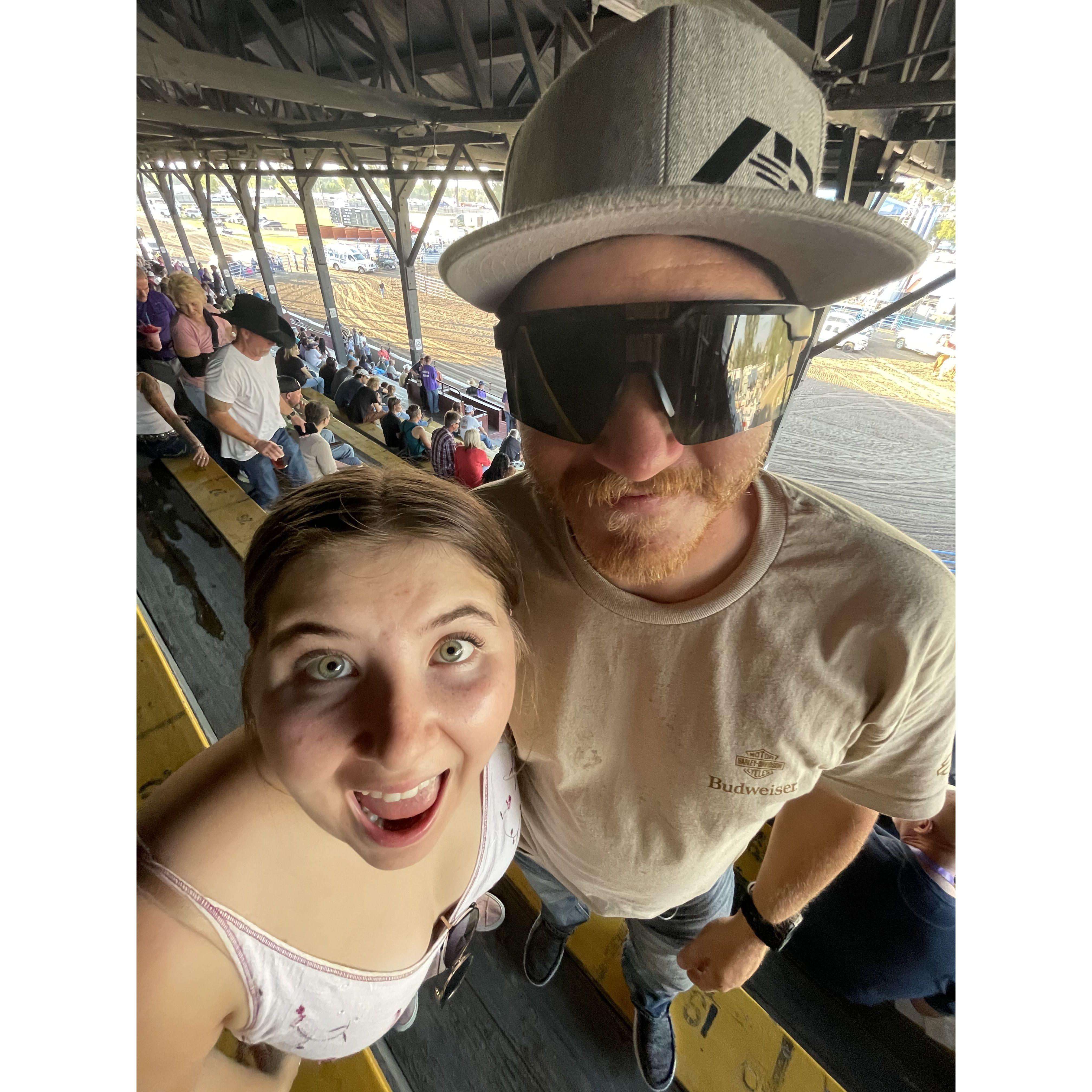 .5 camera angle at a rodeo