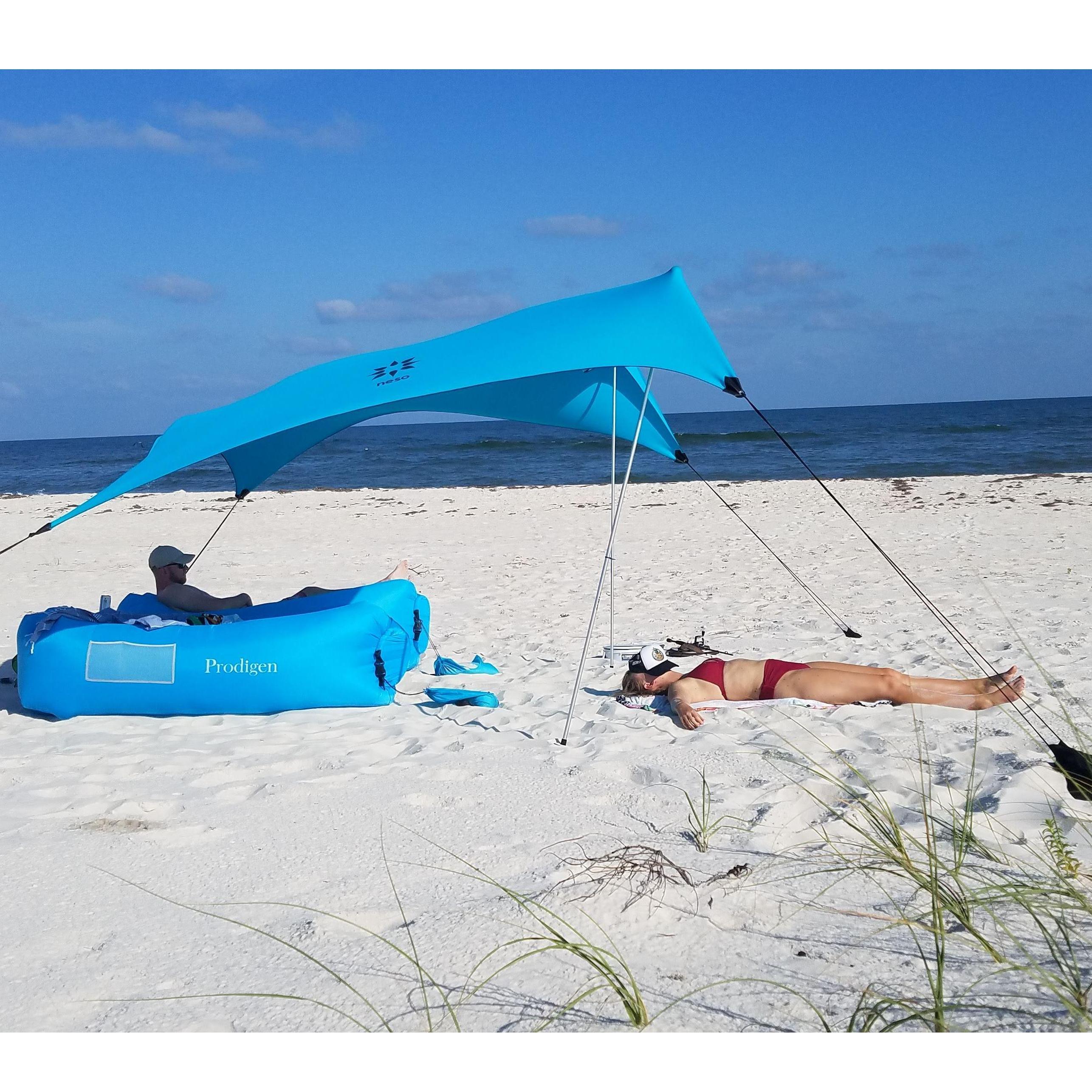 Two beach bums in their natural habitat.