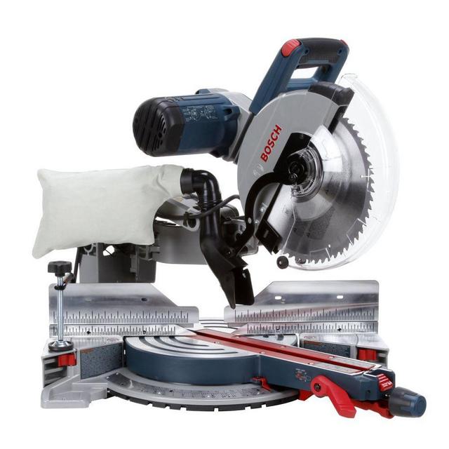 15 Amp Corded 12 in. Dual-Bevel Glide Miter Saw with 60-Tooth Blade
