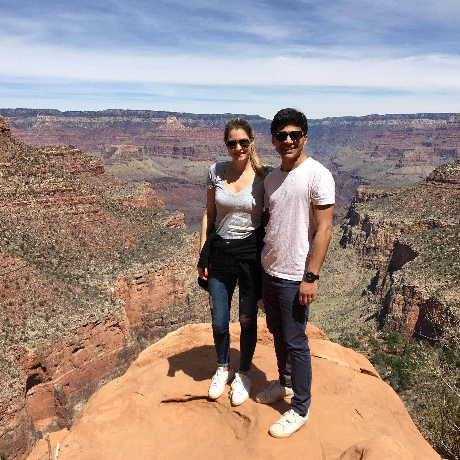 Hiking the canyons in jeans and stan smiths :)
We are never planned...