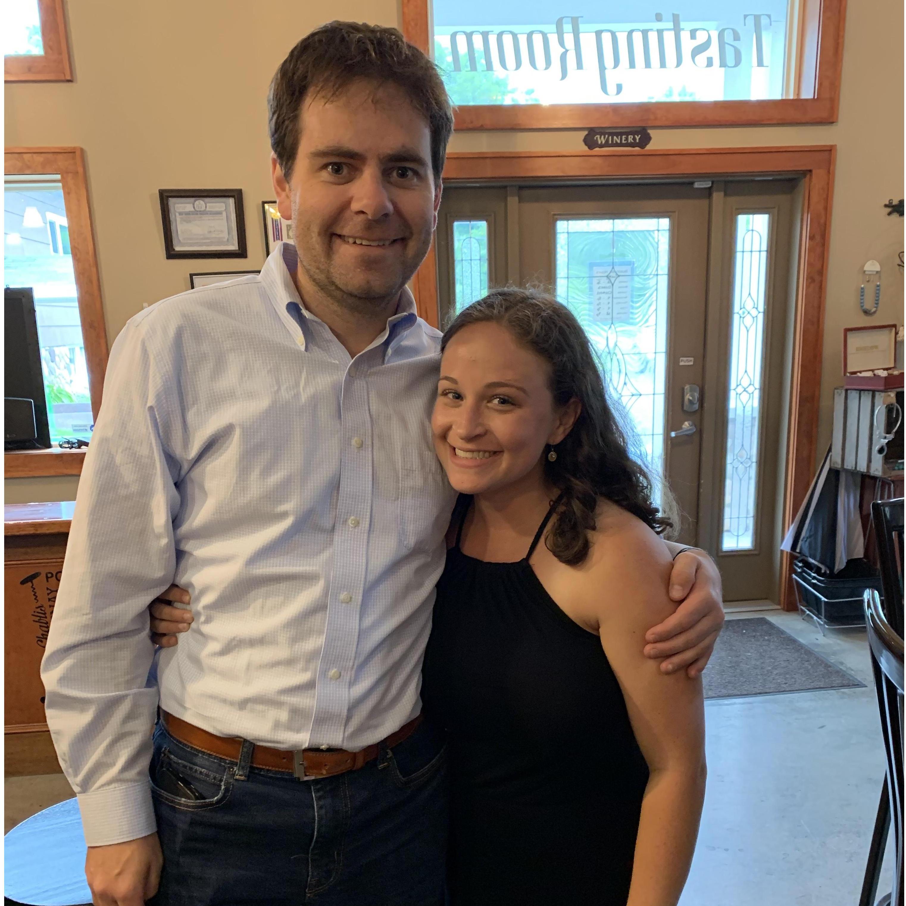 Kim's 30th birthday. Verona, NY. August 2019.
