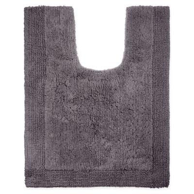 Wamsutta® Ultra Fine Reversible Contour Bath Rug in Charcoal