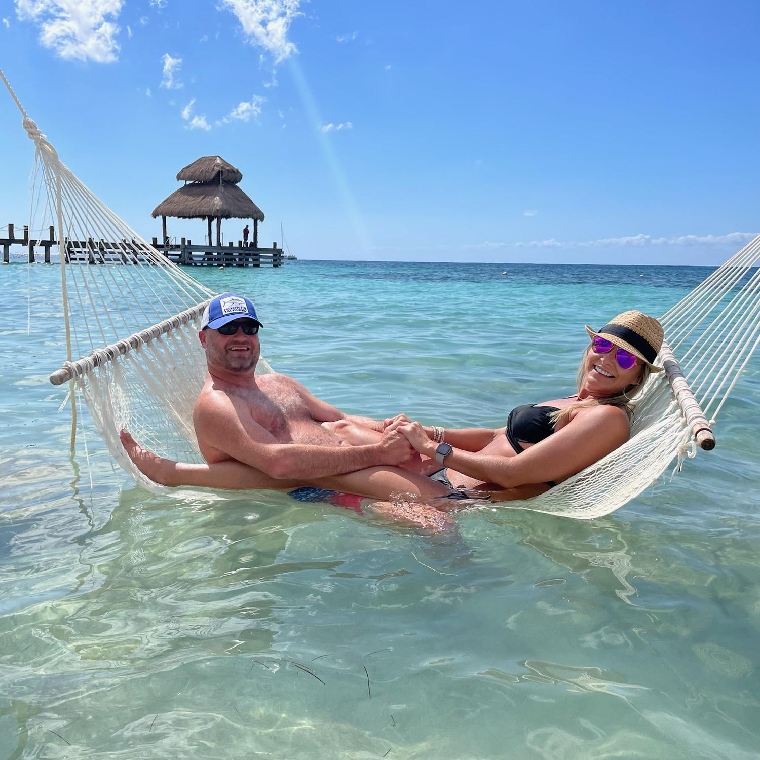 First trip together in Cozumel, less than a month after we met Oct. 2022. Safe to say, we passed the test!