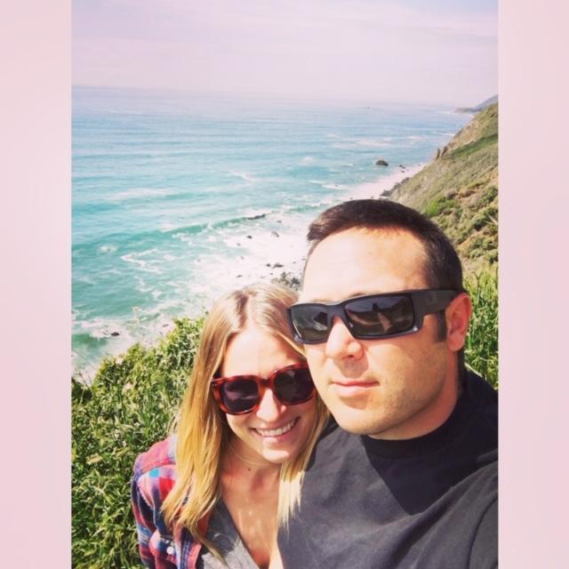 a stop along the coast of big sur in march 2016. 3 years later matt would propose along this very stretch of the ca coast