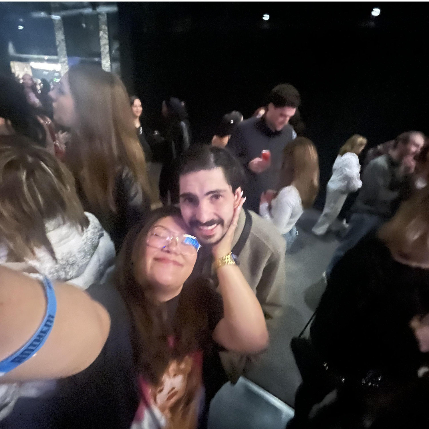 the concert before we got engaged