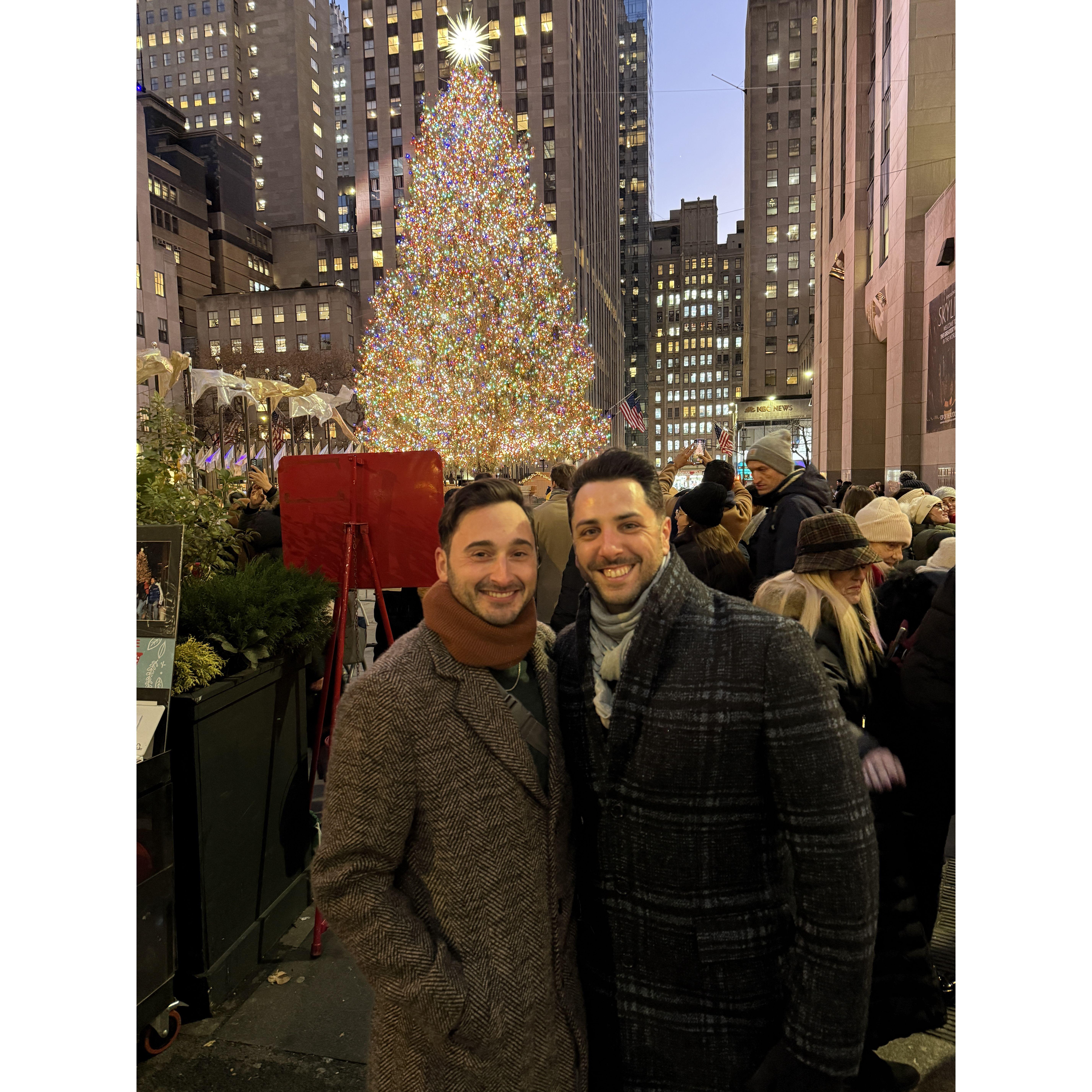 Every year we go to the Tree