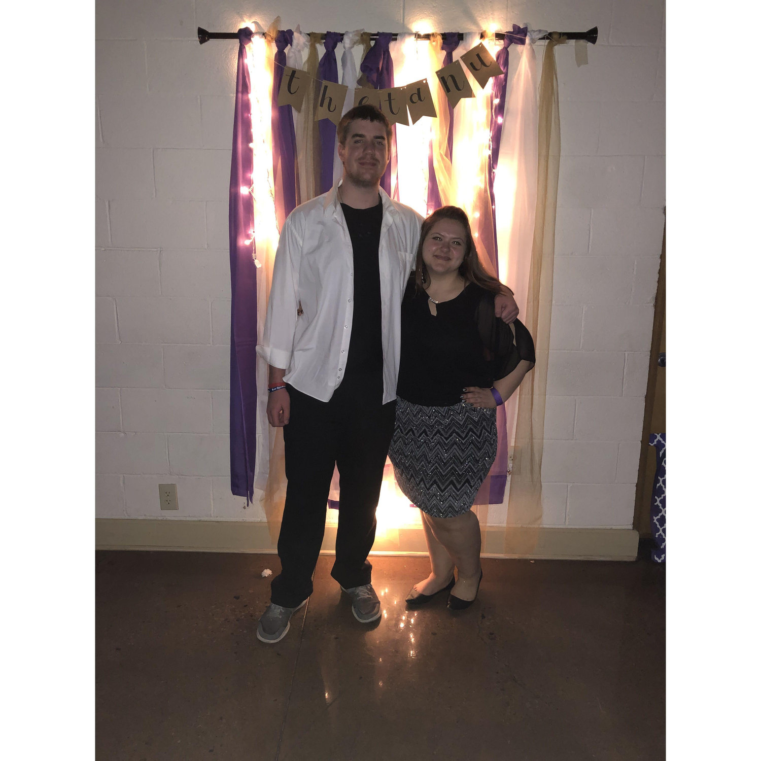 Theta Nu Sorority Formal/One of Our First Dates