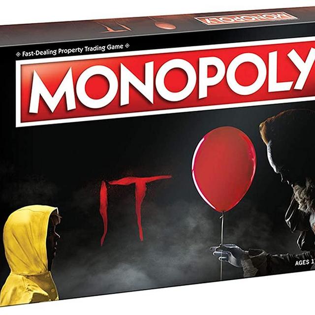 Monopoly IT Board Game | Based on The 2017 Drama/Thriller IT | Officially Licensed IT Merchandise | Themed Classic Monopoly Game