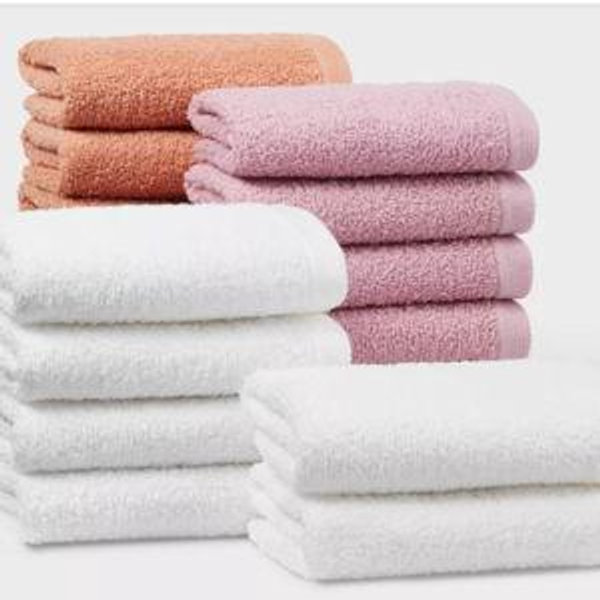 18pk Everyday Washcloths - Room Essentials™