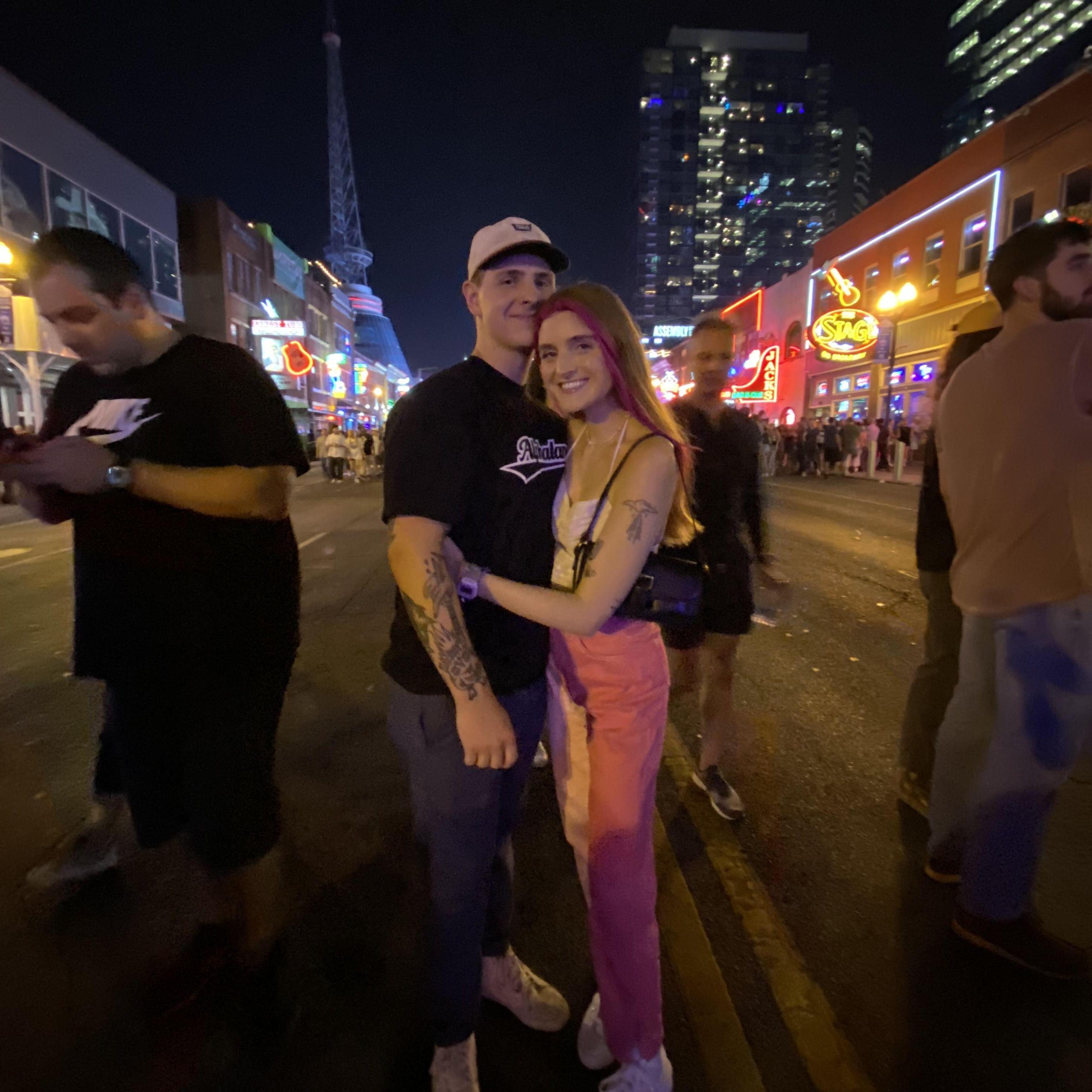 travis' Nashville birthday