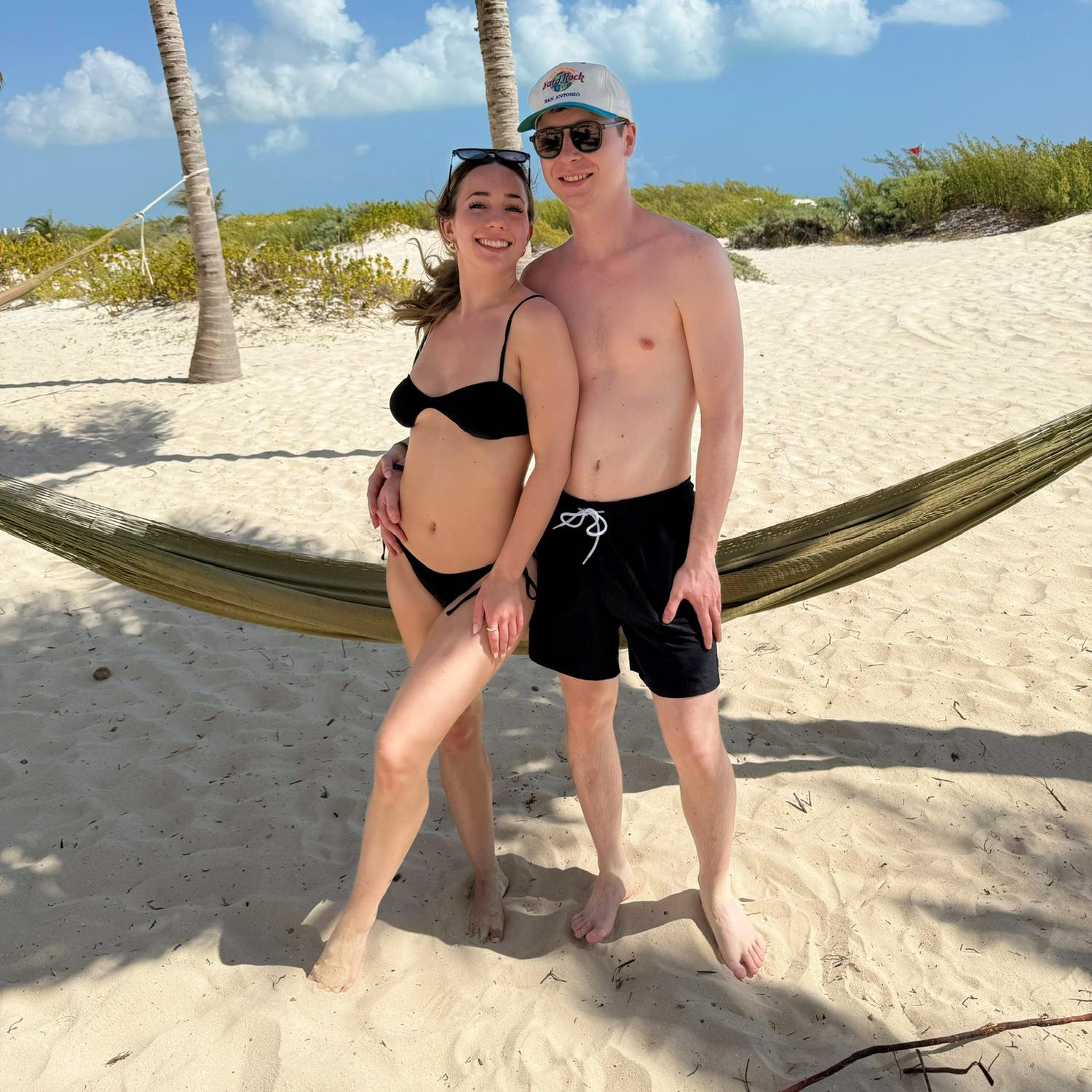 Dom's first time in Mexico! Enjoying the beaches while escaping the MN winter