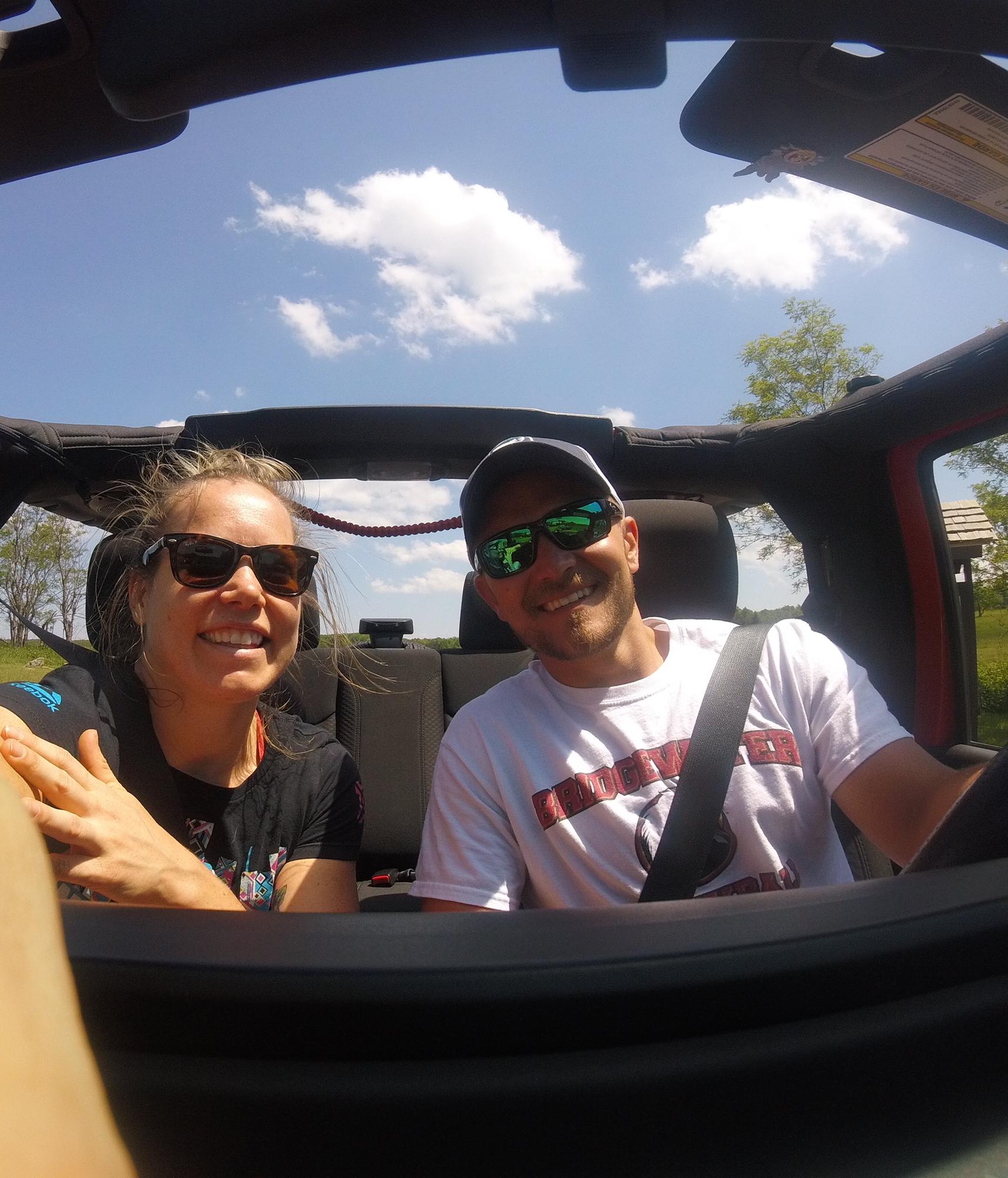 One of our first dates!