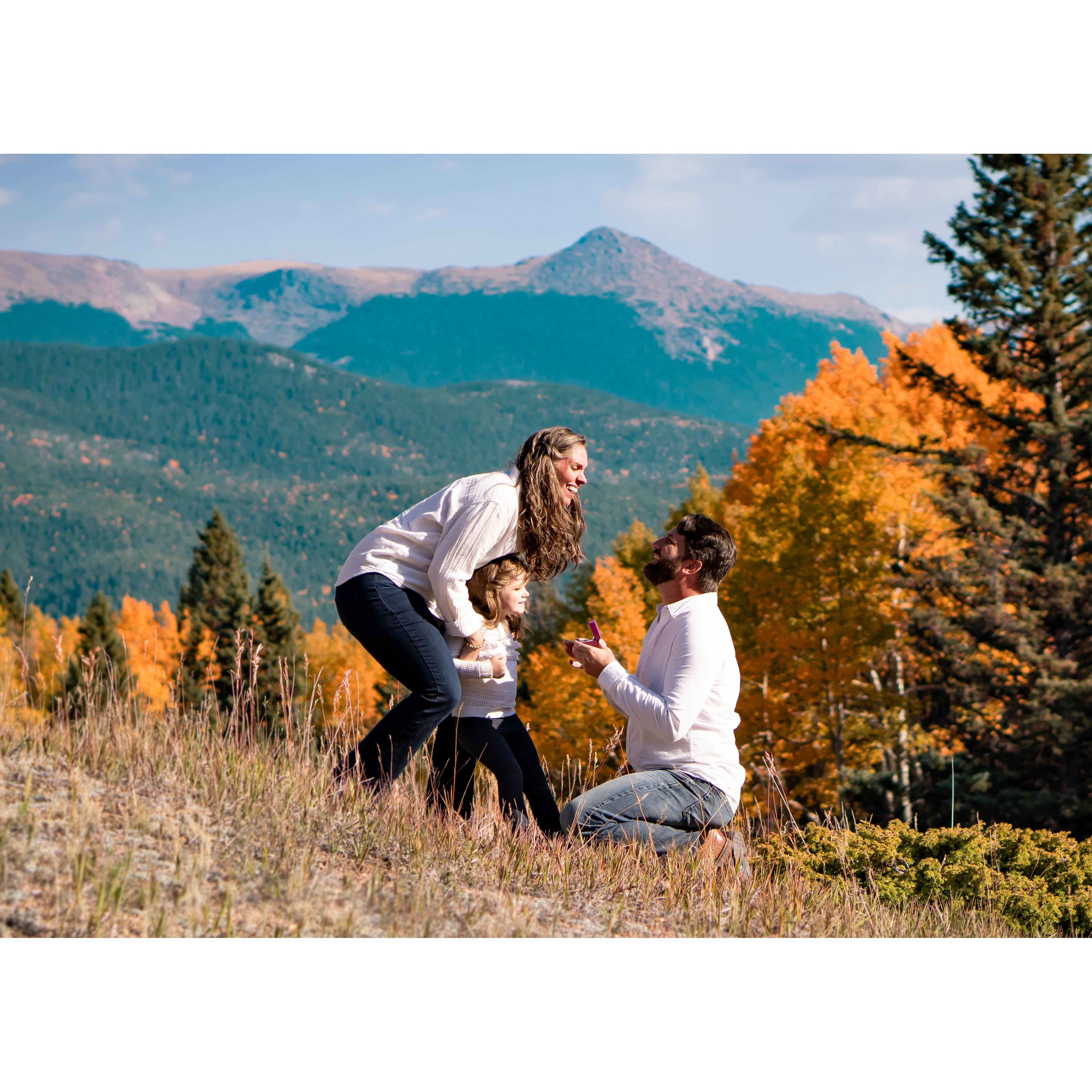 I thought we were just taking family photos with our friends....little did I know!