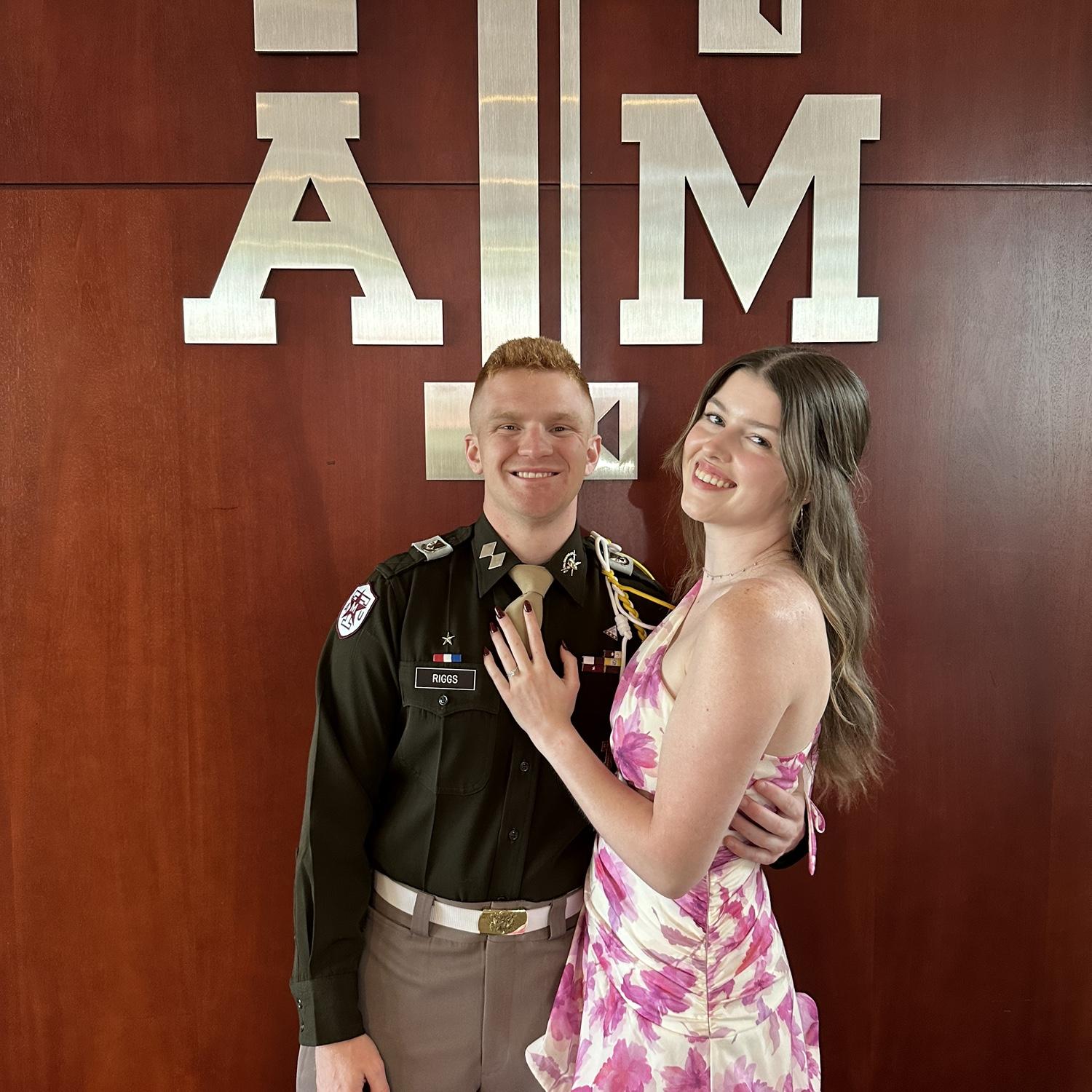 04/17/2025. Caleb's first ever and last ever 1st Brigade Ball.