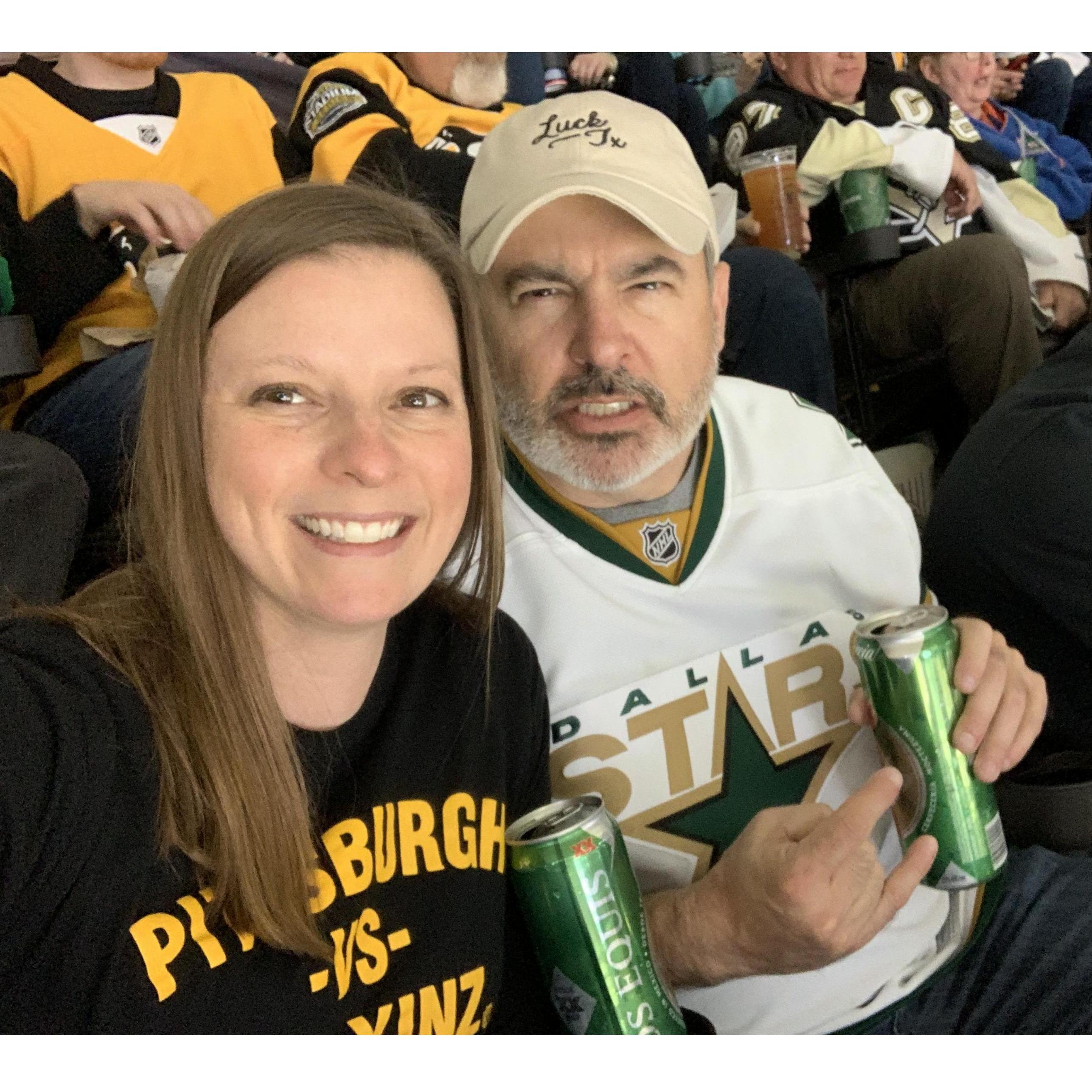 Pens V Stars