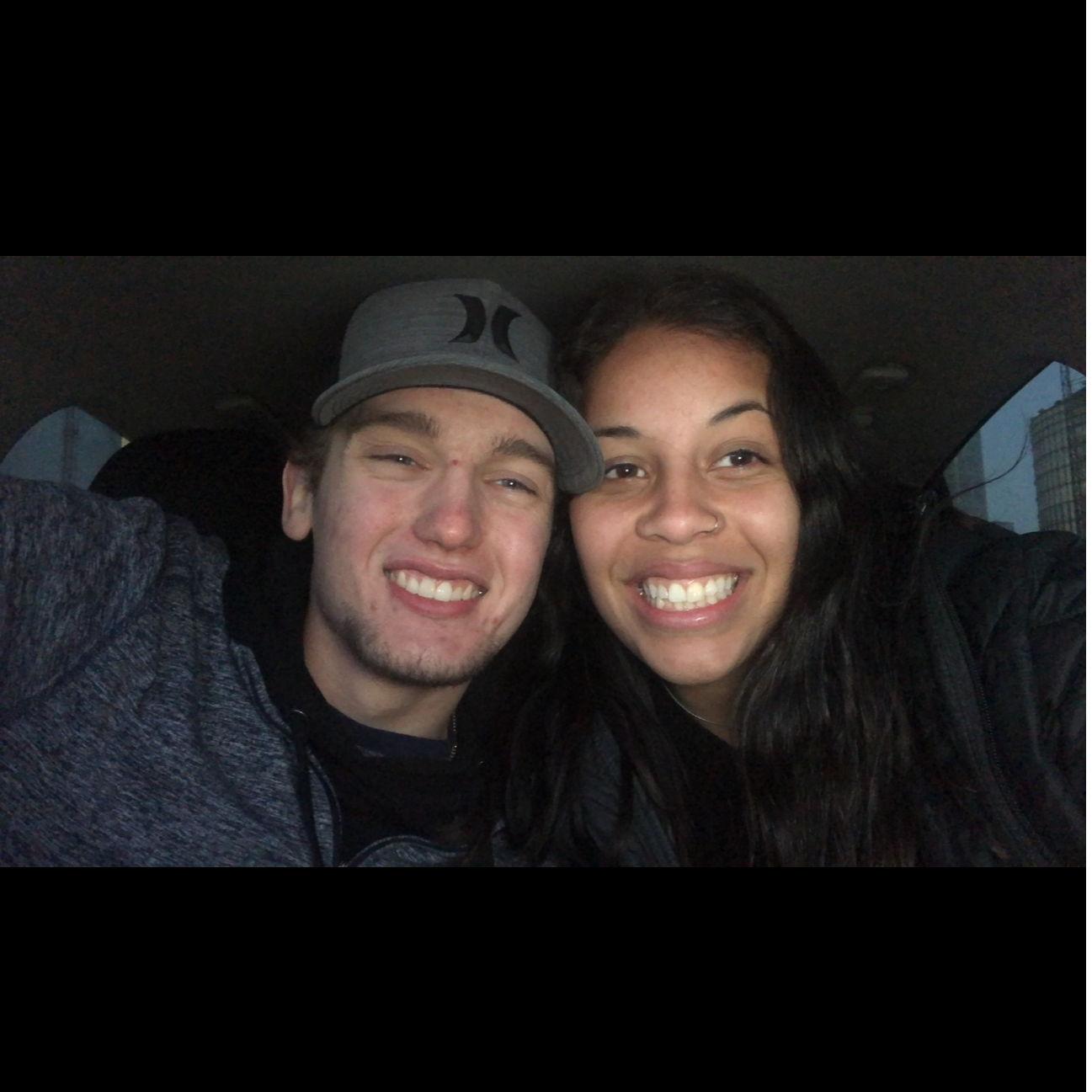 Our 1st picture as a couple