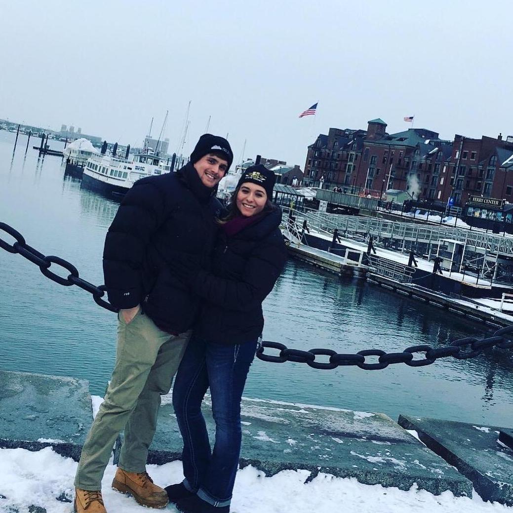 Walking around Boston. 2017