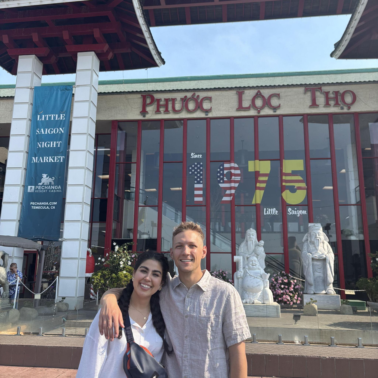 Visiting Levi's mission - Little Saigon, CA