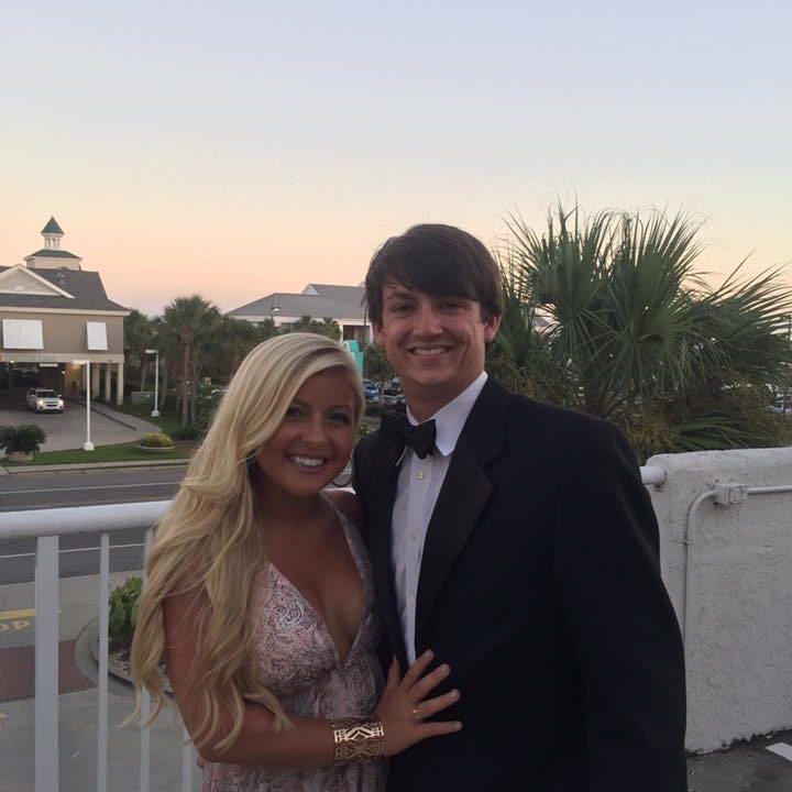 Their very first AGR formal weekend at the beach.