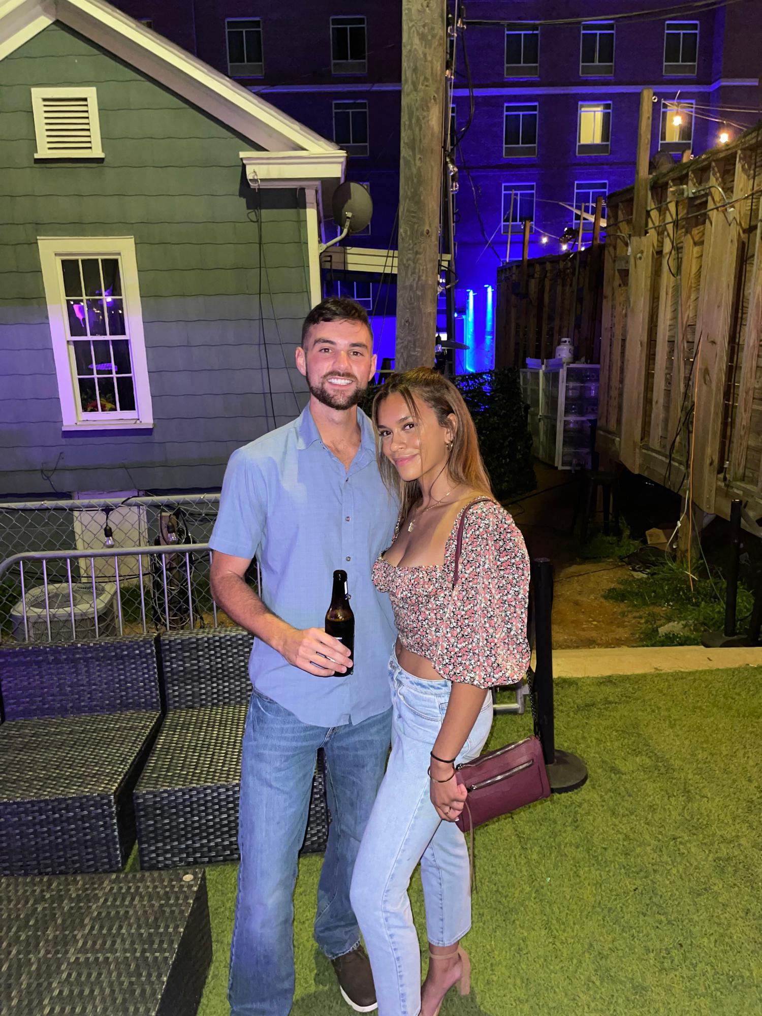 Our 1st photo as a couple!