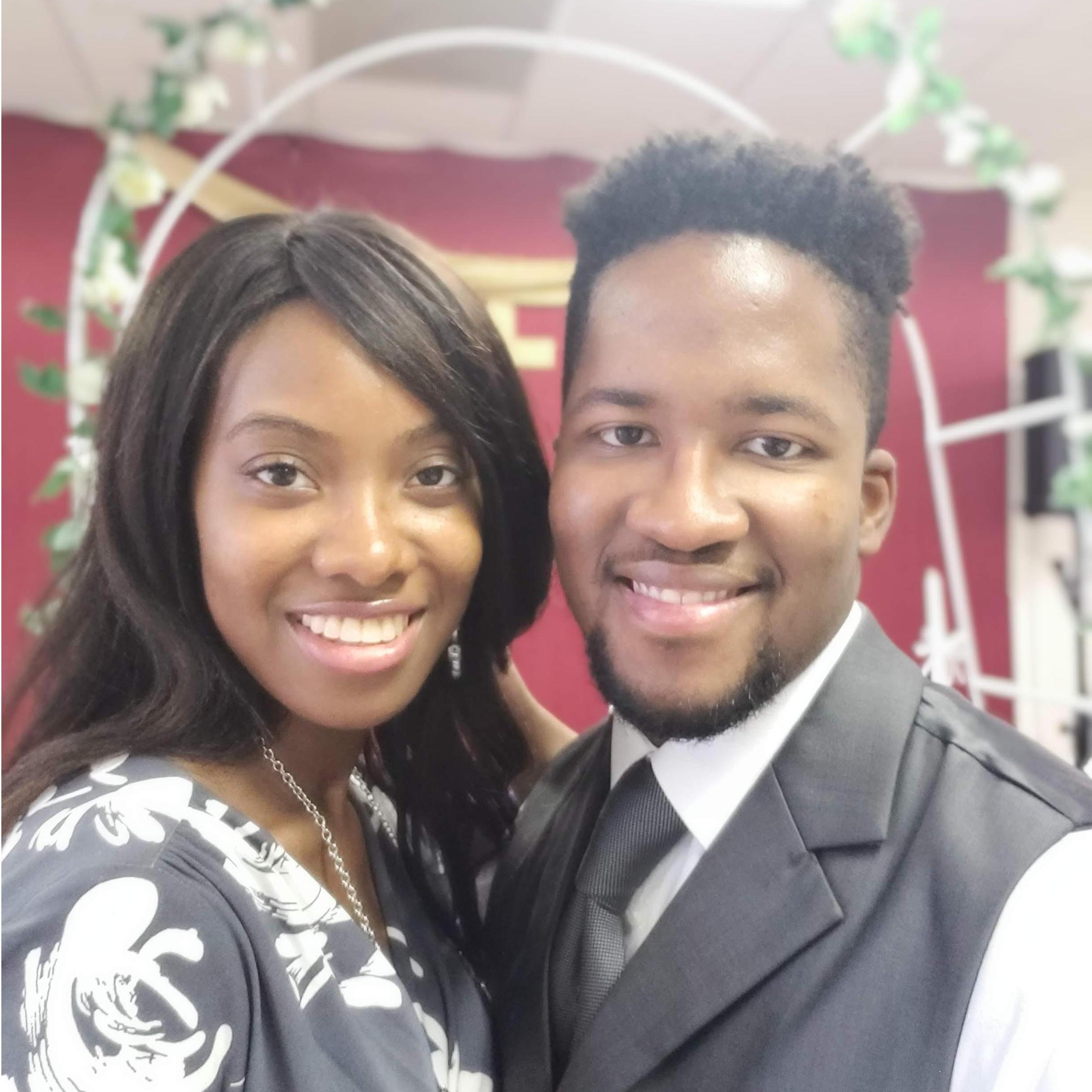 We were guests at another wedding but still...